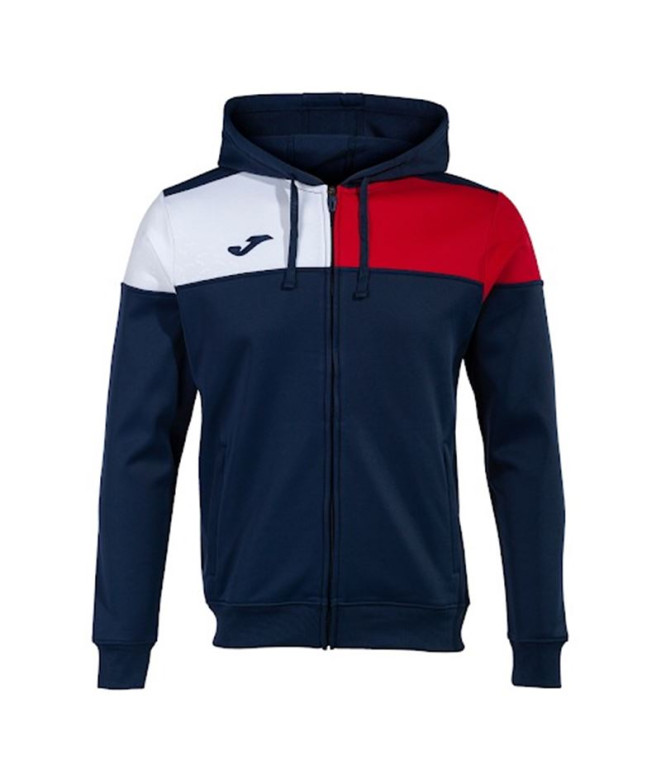 Veste Football Joma HommeEnfant de Hooded Crew V / Navy Red White