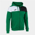 Casaco Futebol Joma HomemMenino from V com capuz / Verde Verde Preto Branco