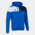 Veste Football Joma HommeEnfant de Hooded Crew V / Royal Marine White