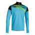 Moletom Running Joma HomemMenino de Elite X / Turquesa Fluorine Preto