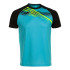 Camiseta Running Joma HomemMenino de Elite X Manga curta / Turquesa Fluor Preto