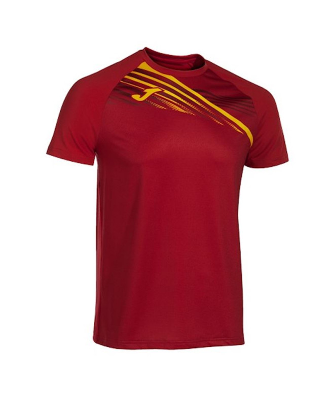 Camiseta de Running Joma Manga Corta Elite X Hombre/Niño Rojo