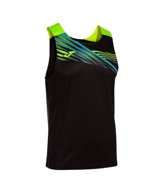 Camiseta Running Joma HomemMenino de Elite X sem mangas / Amarelo fluorescente preto