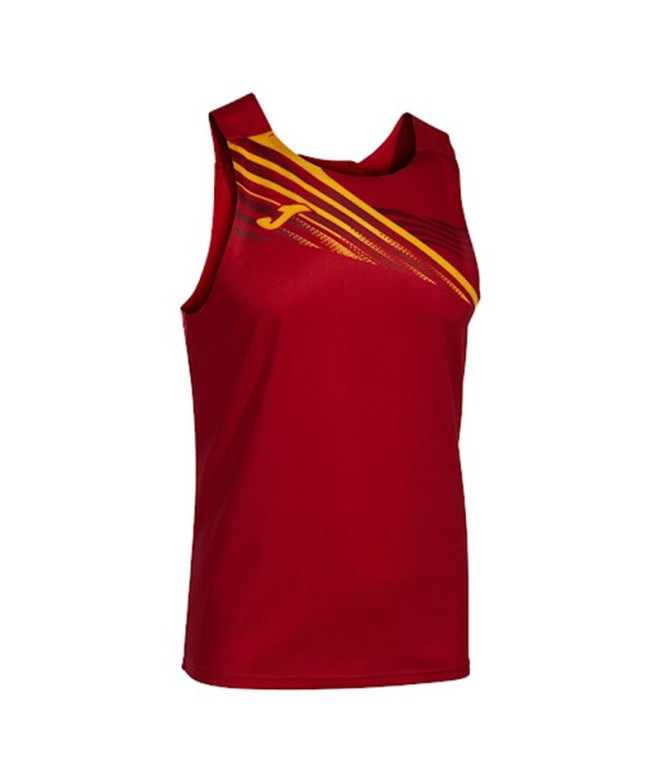 Camiseta de Running Joma Sin Mangas Elite X Hombre/Niño Rojo