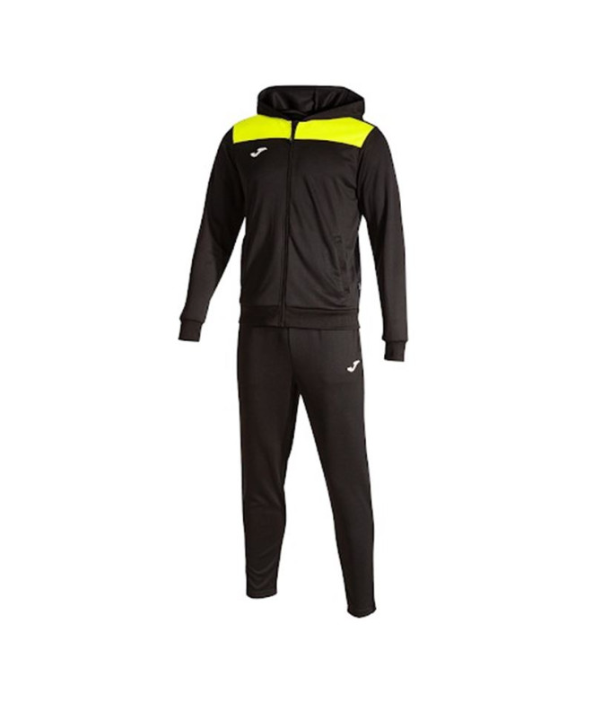 Fato de treino Futebol Joma HomemMenino de PhoenIX II / Preto Amarelo Fluorescente