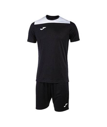 Conjunto de Fútbol Joma PhoenIX II Hombre/Niño Negro Blanco
