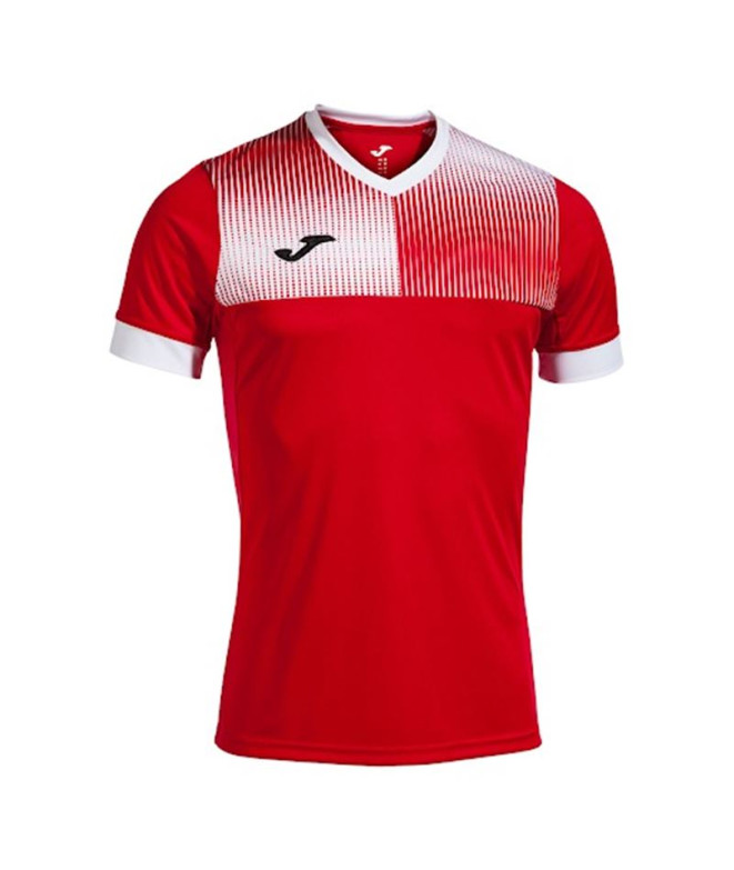 Camiseta de Fútbol Joma Manga Corta Eco Supernova Hombre/Niño Rojo Blanco