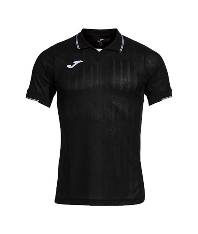 Camiseta Joma Manga Corta Fit One Hombre Negro