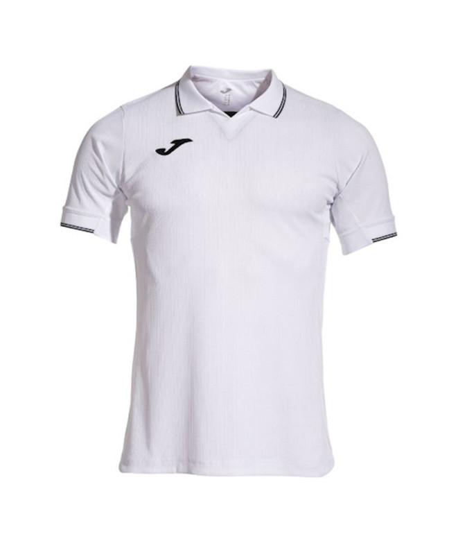 Camiseta Joma Manga Corta Fit One Hombre Blanco