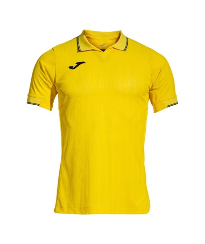 Camiseta Joma Homem Manga curta Fit One Amarelo