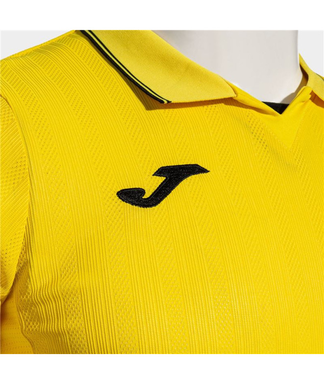 T-shirt Joma Homme Manches courtes Fit One Yellow
