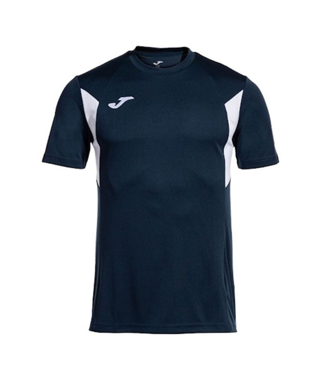 Camiseta de Fútbol Joma Winner III Hombre/Niño Marino Blanco
