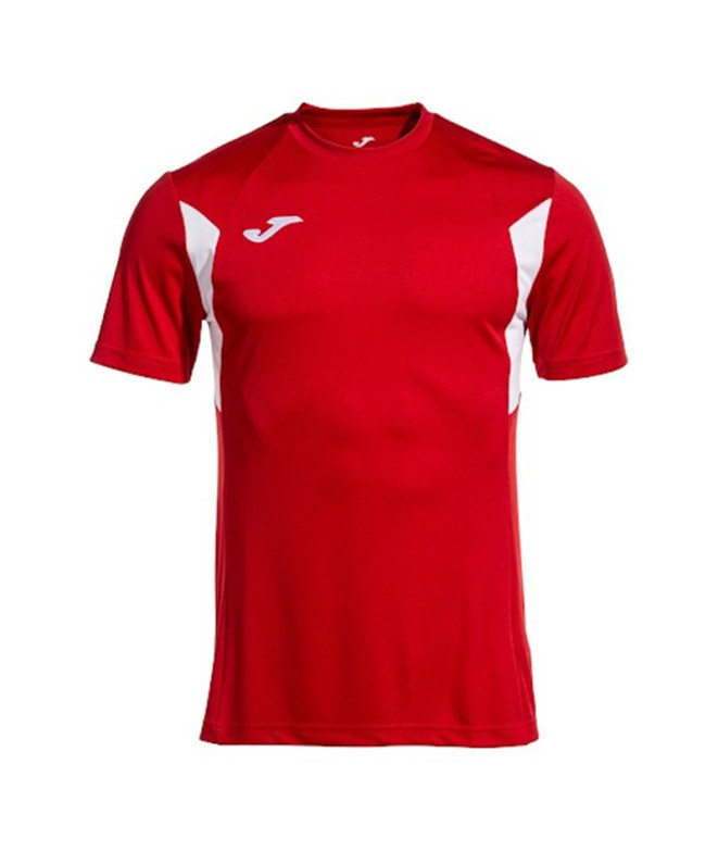 T-shirt Football Joma HommeEnfant de Winner III / Blanc Rouge