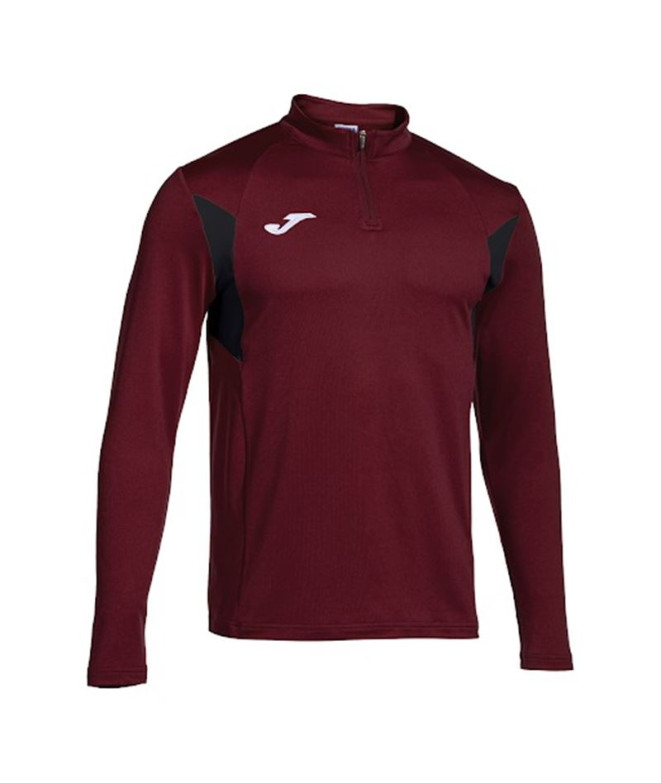 Sudadera Joma Winner III Hombre/Niño Burdeos Negro