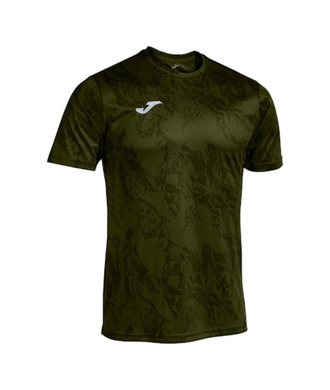 T-shirt Football Joma HommeEnfant from Lion Short Sleeve / Khaki