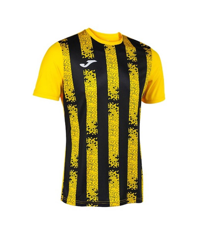 Camiseta de Fútbol Joma Manga Corta Inter III Hombre/Niño Amarillo Negro