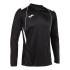 Camiseta de Fútbol Joma Manga Larga Championship VII Hombre/Niño Negro Blanco