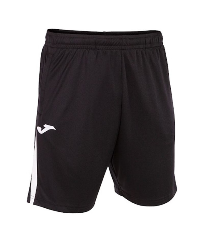 Football Joma HommeEnfant Short du Championnat VII / Noir Blanc