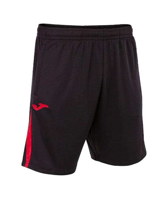 Football Joma HommeEnfant Short du Championnat VII / Noir Rouge