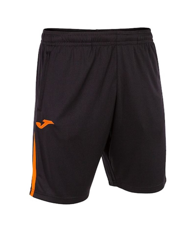 Football Joma HommeEnfant Short du Championnat VII / Noir Orange