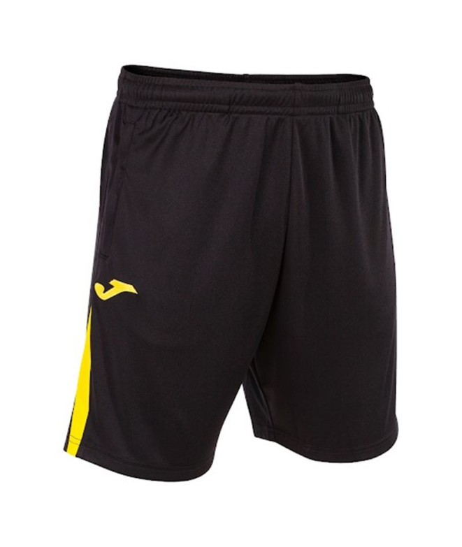 Football Joma HommeEnfant Short du Championnat VII / Noir Jaune