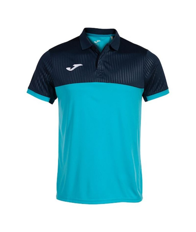 Polo Joma HommeEnfant Montreal Short Sleeve / Turquoise Fluorine Marine