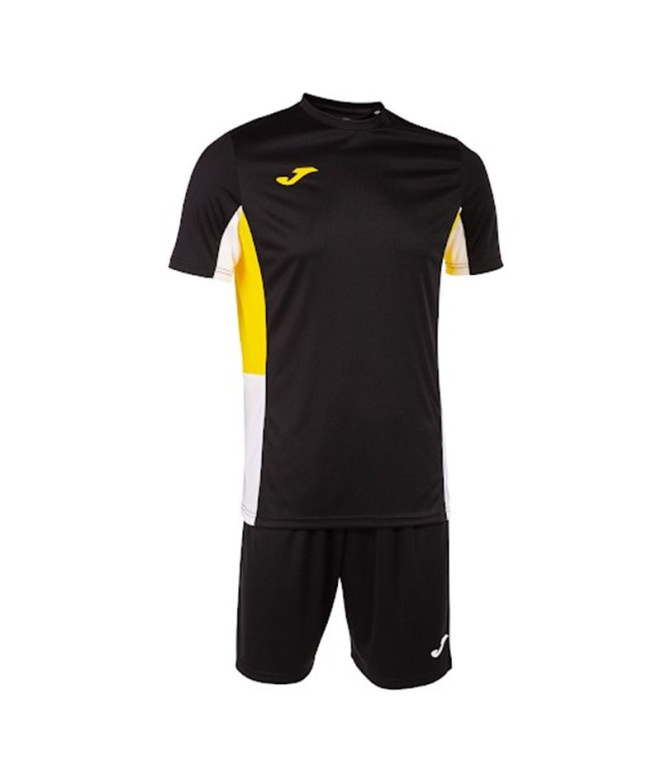 Set de Fútbol Joma Danubio II Hombre/Niño Negro Amarillo Blanco