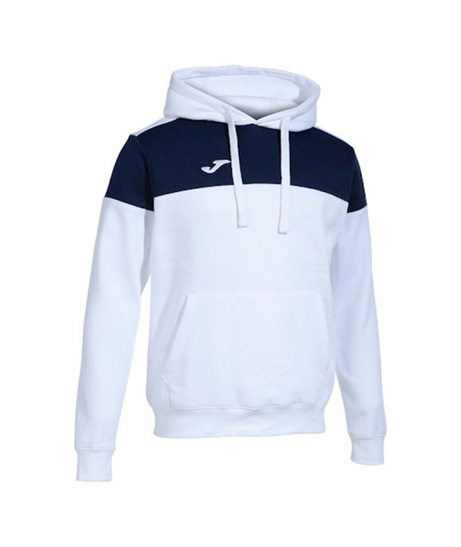 Sweat Football Joma HommeEnfant de Hooded Crew V / Marine White