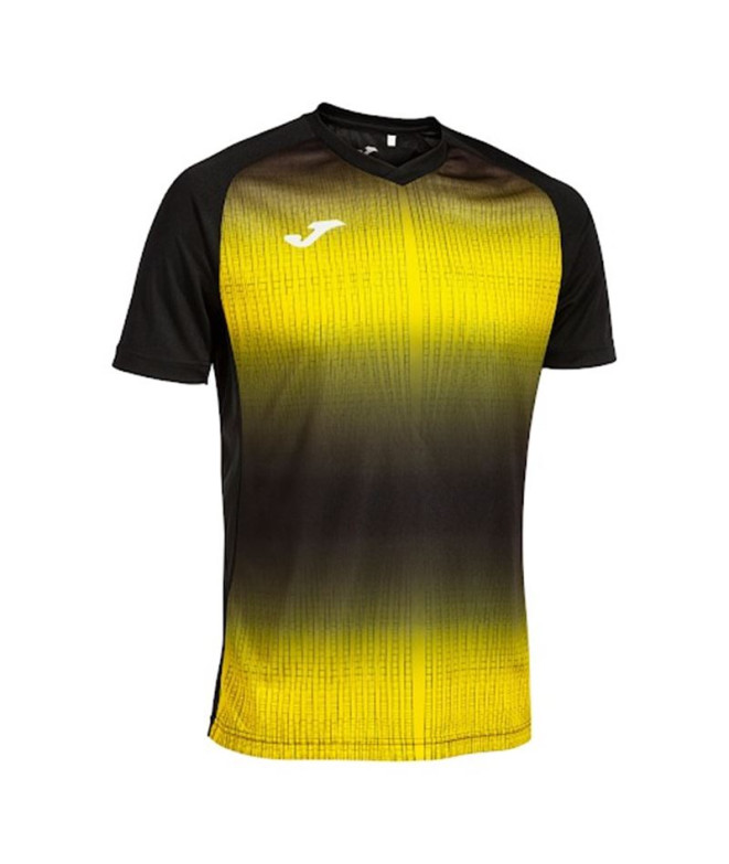 Camiseta Futebol Joma HomemMenino de Tiger V Manga curta / Preto Amarelo