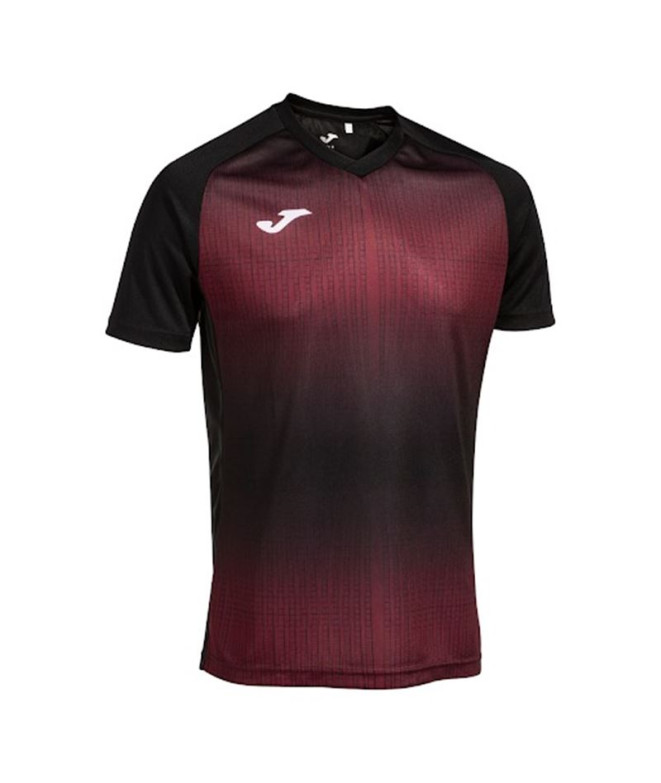 Camiseta Futebol Joma HomemMenino de Manga curta Tiger V / Preto Bordeaux