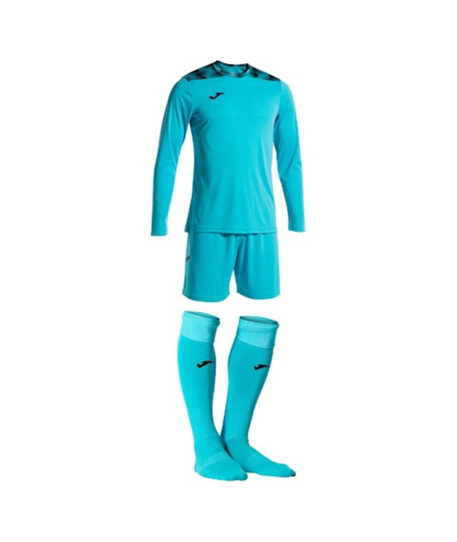 Set de Fútbol Joma Zamora VIII Hombre/Niño Turquesa Flúor