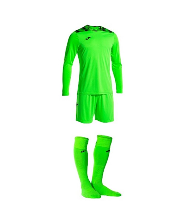 Set de Fútbol Joma Zamora VIII Hombre/Niño Verde Flúor