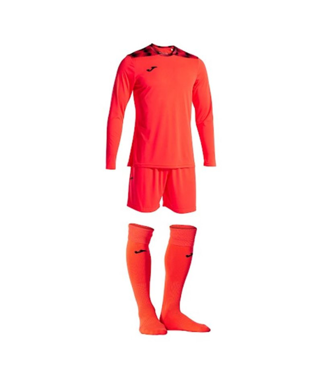 Set de Fútbol Joma Zamora VIII Hombre/Niño Coral Flúor