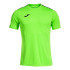 Camiseta Futebol Joma HomemMenino de Olympiad Manga curta / Verde Fluor Preto