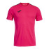 Camiseta Futebol Joma HomemMenino de Manga curta Olympiad / Preto fúcsia