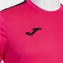 Camiseta Futebol Joma HomemMenino de Manga curta Olympiad / Preto fúcsia