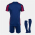 Conjunto de Futebol Joma Manga Curta Inter Classic Homem/Menino Royal Bordeaux