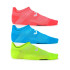 Meias Running Joma Unissex Noite Fluorescente Coral Fluorescente Amarelo Fluorescente Turquesa Fluorescente