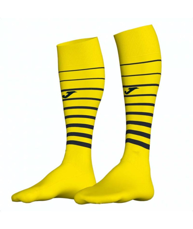 Medias Joma Premier II Hombre Amarillo Negro
