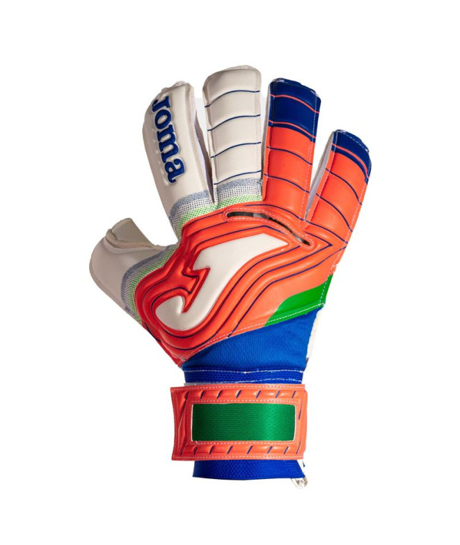 Football Joma Unisexe Gants de Brave Goalkeeper Blanc Fluor Corail