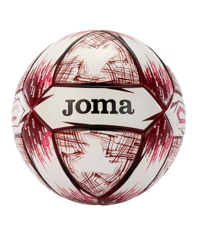 Balón de Fútbol Joma Victory II Burdeos Blanco