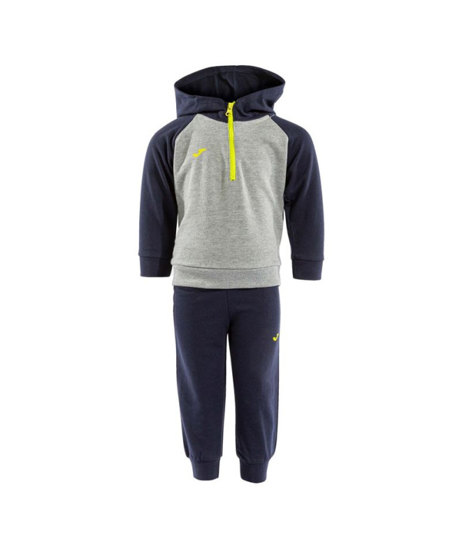 Survêtement Joma Enfant Lion Navy Grey Melange