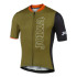 Joma Unissex Camisola de ciclismo Smo Crono Khaki Preto