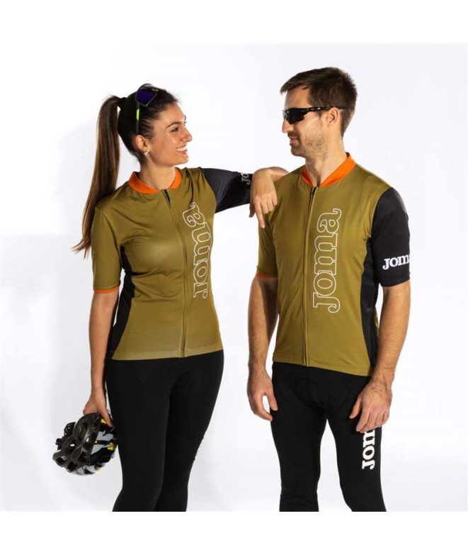 Maillot de CicII Smo Joma Crono Unisex Caqui Negro