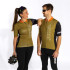 Joma Unissex Camisola de ciclismo Smo Crono Khaki Preto