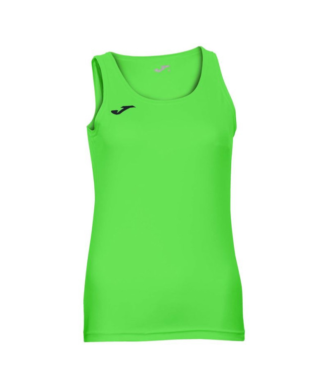 Camiseta Joma Diana Mujer/Niña Verde Fluor S/M