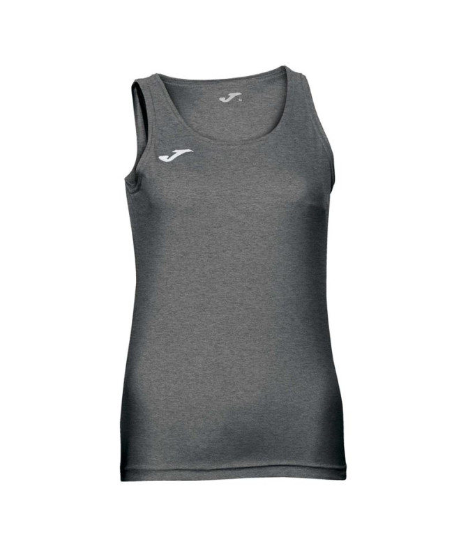 Camiseta Joma Diana Mujer/Niña Gris Melange Oscuro S/M