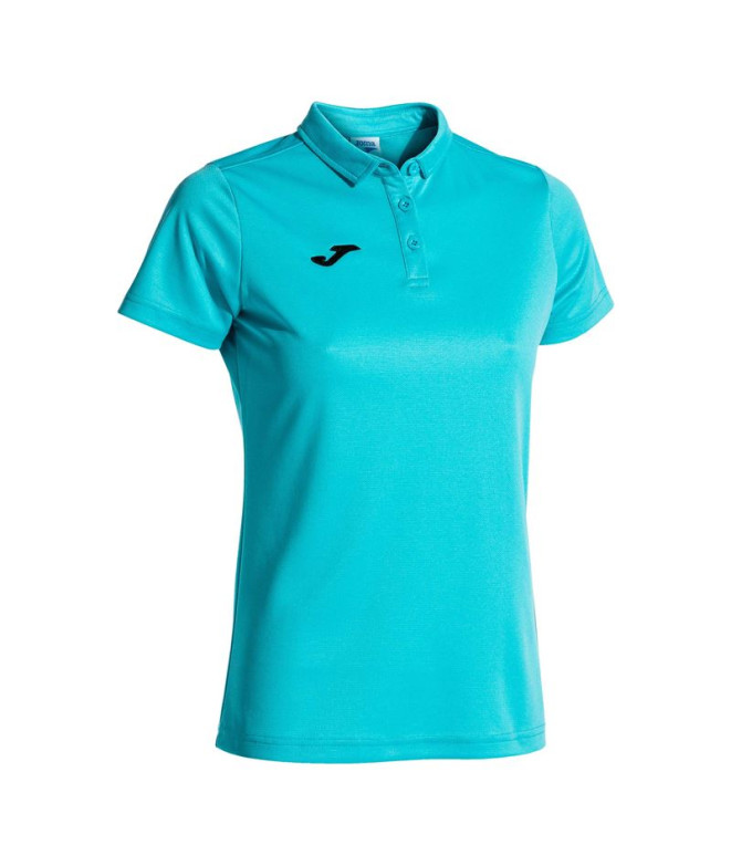 Polo Joma FemmeFille Manches courtes Hobby / Turquoise fluo