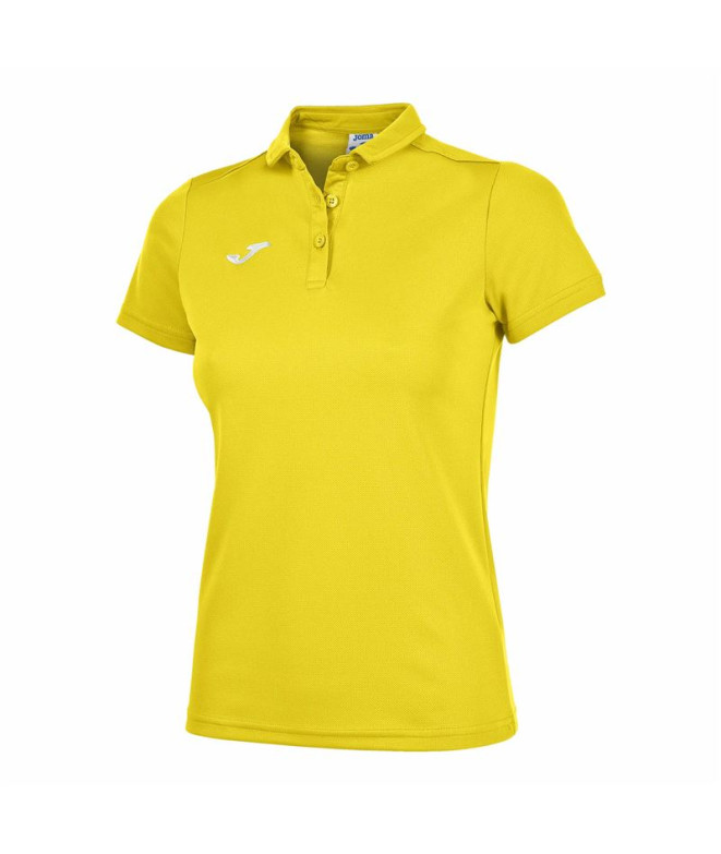 Polo Joma Mulher Hobby Amarelo M/C