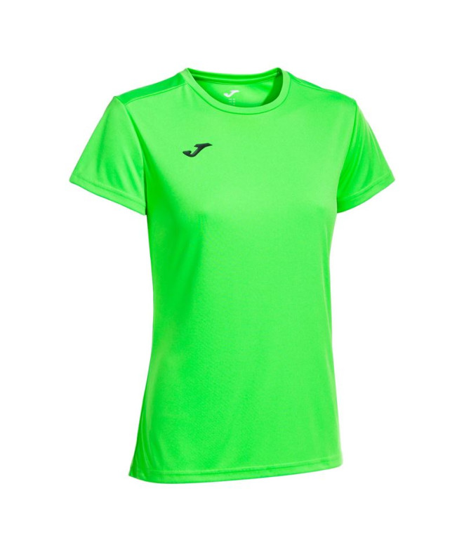 Camiseta Joma Combi Mujer/Niña Verde Fluor M/C